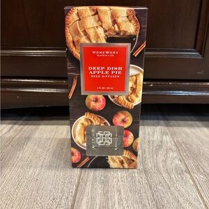 HomeWorx Deep Dish Apple Pie Reed Diffuser